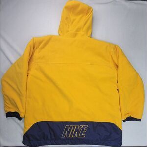 VTG Nike Jacket Mens‎ 2XL Spellout Reversible Insulated Parka Stadium Coat